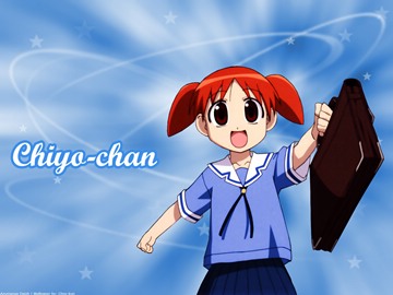 Chiyo-chan Blue - Azumanga Daioh