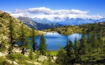 White Lake, Mont Avic NP, Italy