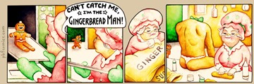 PBF207-Gingerbread Man