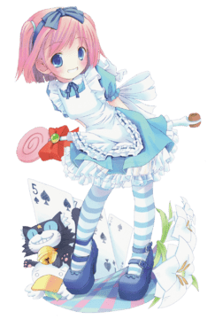 Nijihara Ink as Alice in Wonderland by pop (extracted)