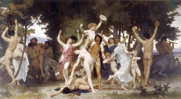 (h) The Youth of Bacchus (1884)