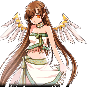 mabinogi angel brunette