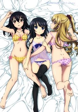 (e) strike the blood girls on bed