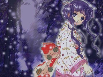 Snow Maiden v. 2 (Tomoyo, Card Captor Sakura)