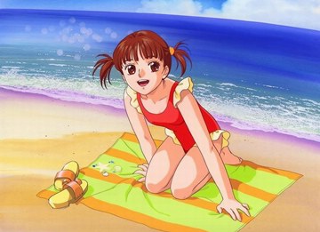 Miho at the beach (Fancy Lala)