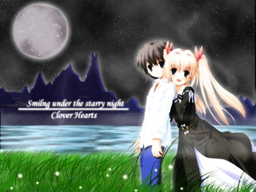 Clover Hearts - Smiling Under the Starry Night
