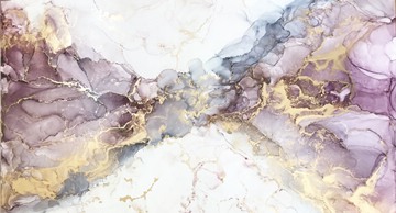 pink marble with golden blots & veins