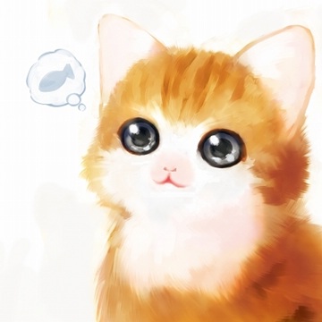 realistic cat by siro