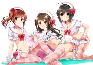 (e) shimamura uzuki, kohinata miho, igarashi kyouko