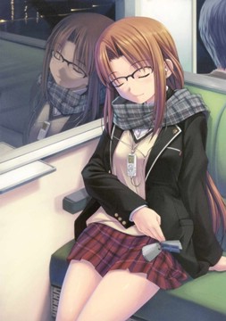 1313526215406 girl sleeping on train